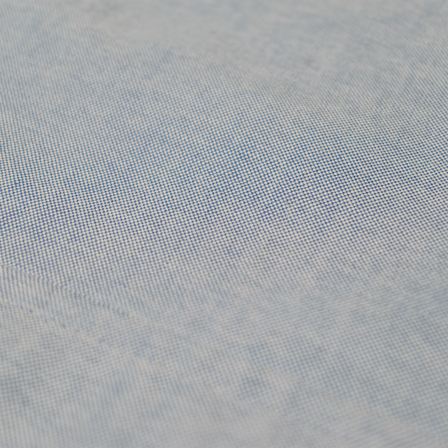 Blue 'Six Button Front' Unbleached Oxford MTO Button Down Shirt