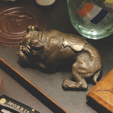 M&K Vintage - Yale "Handsome Dan" Bronze Paperweight (1930s)
