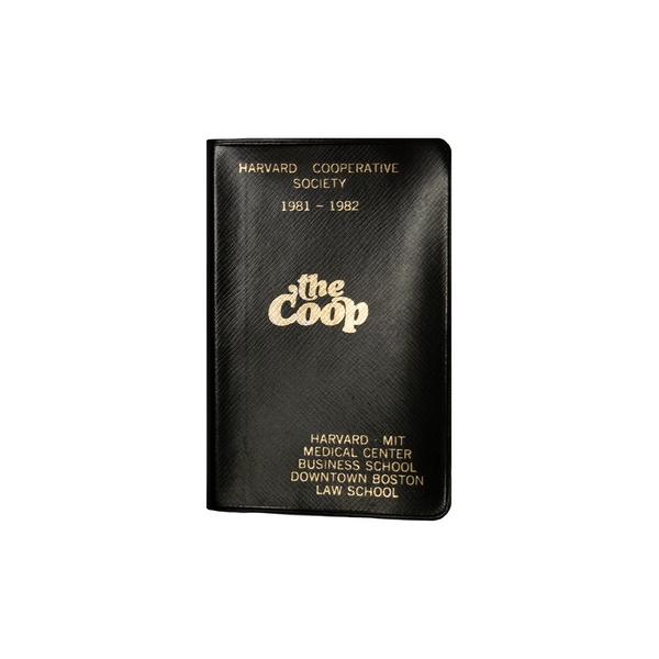 M&K Vintage - Harvard Cooperative Society Pocket Sized Calendar Notebook (1981)