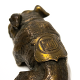 M&K Vintage - Yale "Handsome Dan" Bronze Paperweight (1930s)