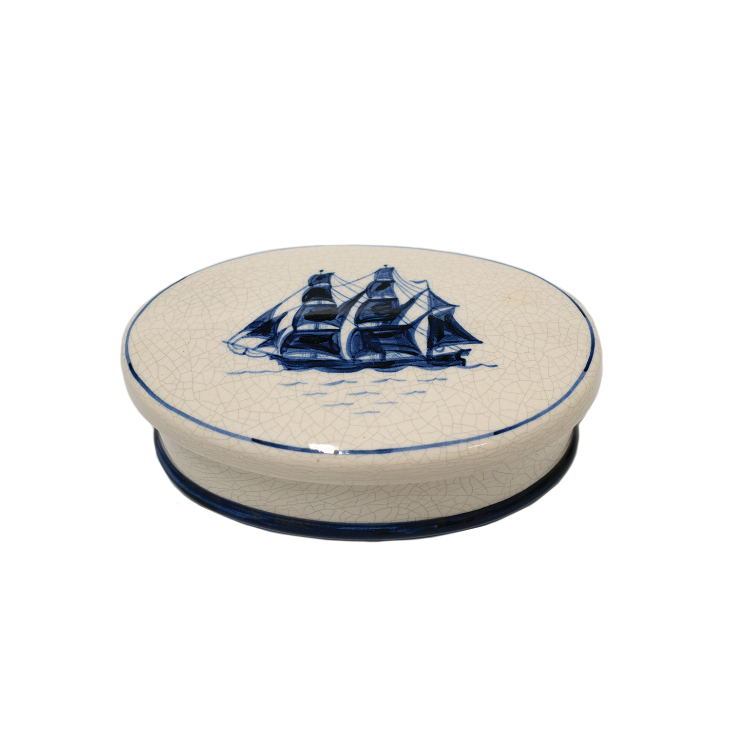 Sailing Ship Trinket Box (1940s)