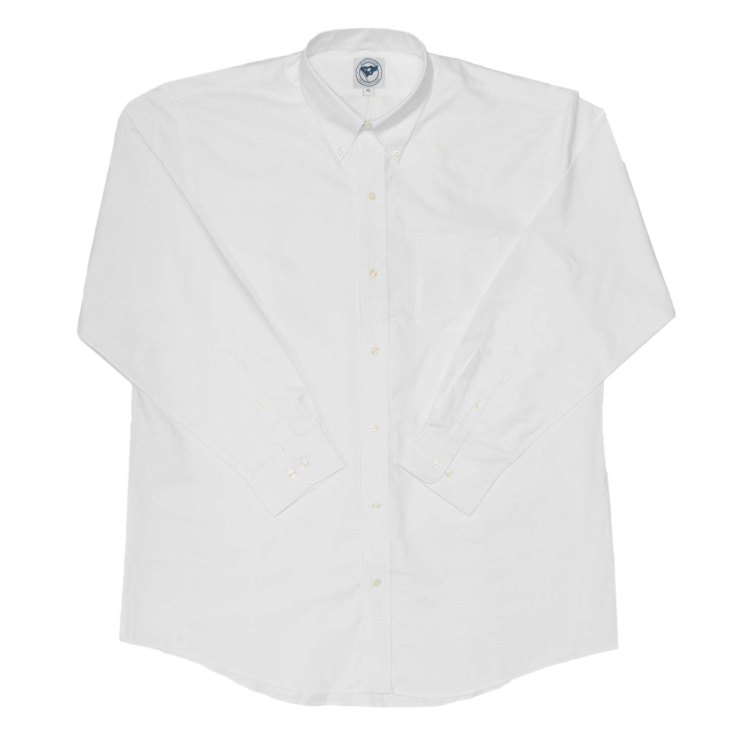 White Traditional Oxford Button Down Shirt - Classic Fit