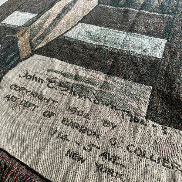 Columbia University (1902) Woven Blanket