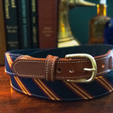 Goldenrod Silk Tie Belt
