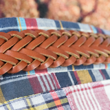 M&K Braided Leather Belt