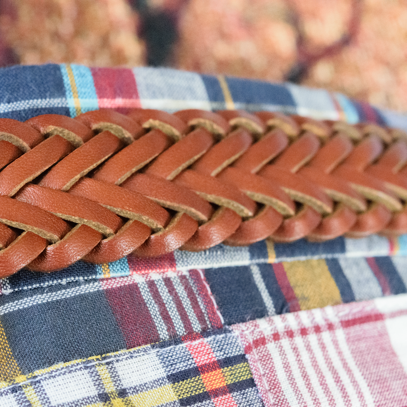 Braided Leather Belt