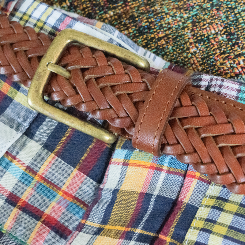M&K Braided Leather Belt