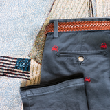 M&K Braided Leather Belt