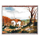 The Suffolk Hunt (1833) Woven Blanket