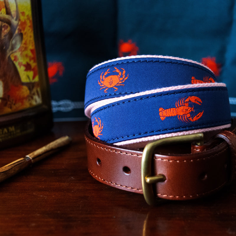 Crab & Lobster Motif Belt