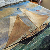 The Yacht America (1851) Woven Blanket