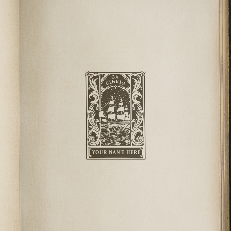 Personalized Bookplate – Morris and King