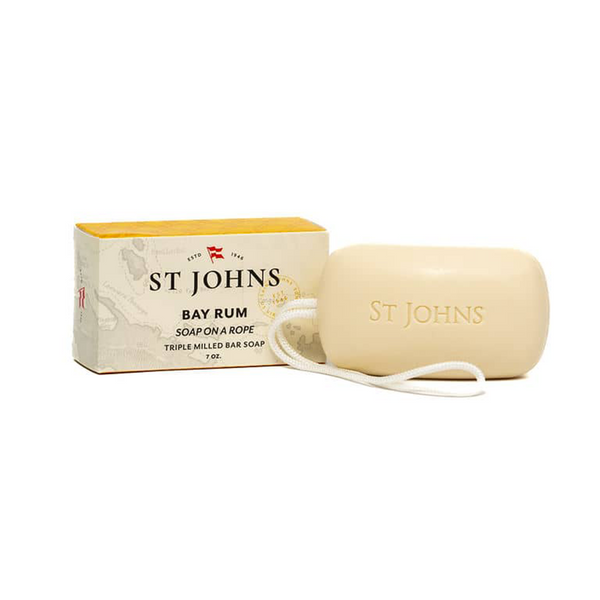 St Johns Bay Rum Bar Soap On A Rope